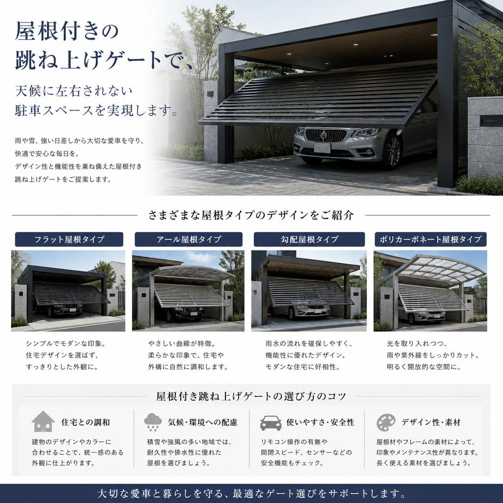 屋根タイプのご提案