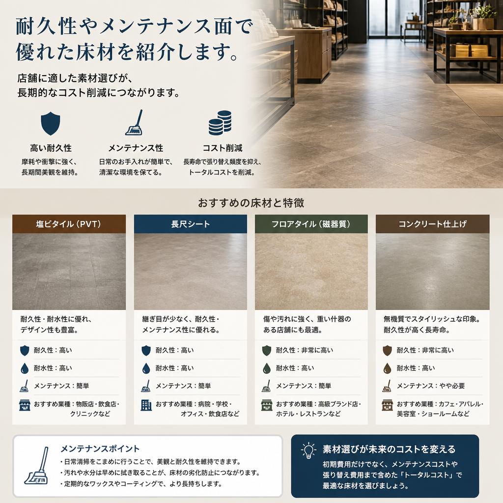 床材の重要性とおすすめ素材
