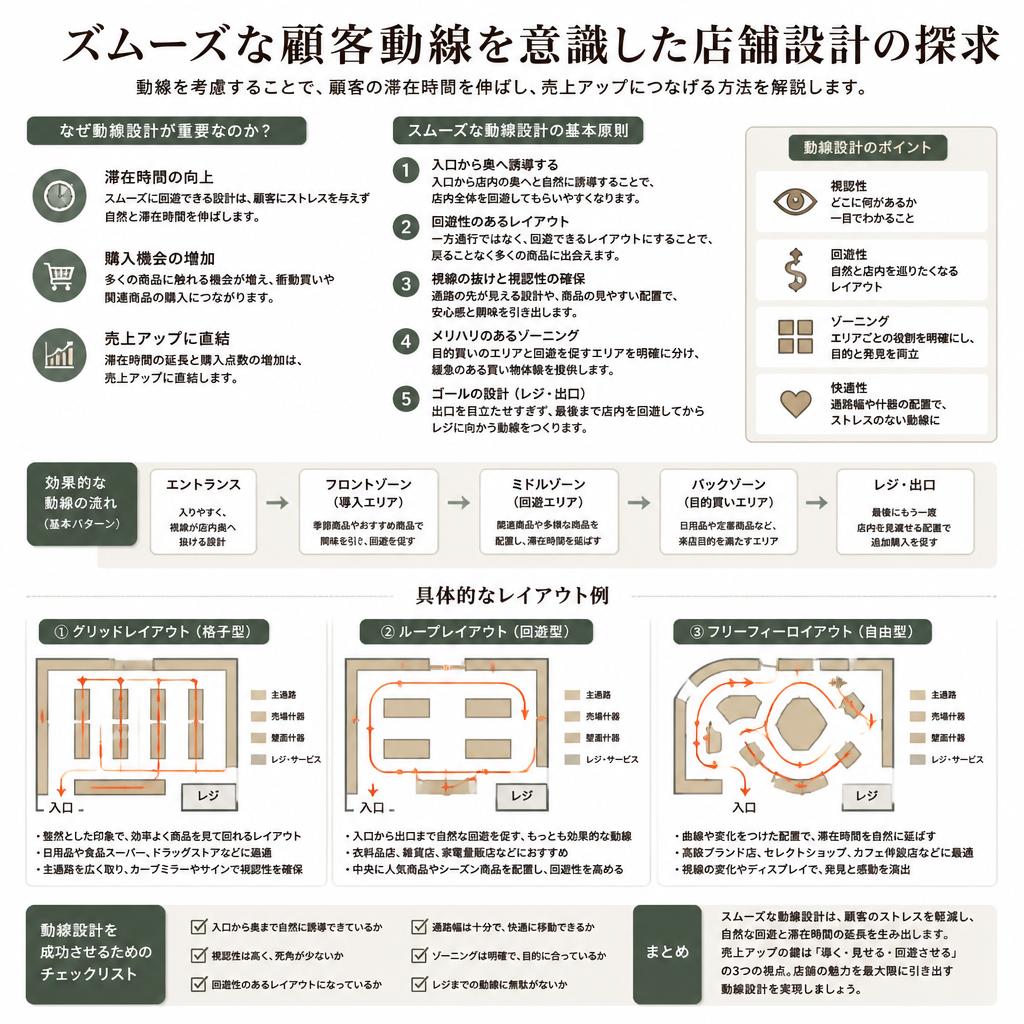 導線設計で顧客を惹きつける！