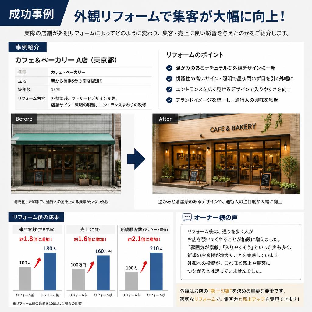 成功事例で学ぶ！外観リフォームの効果