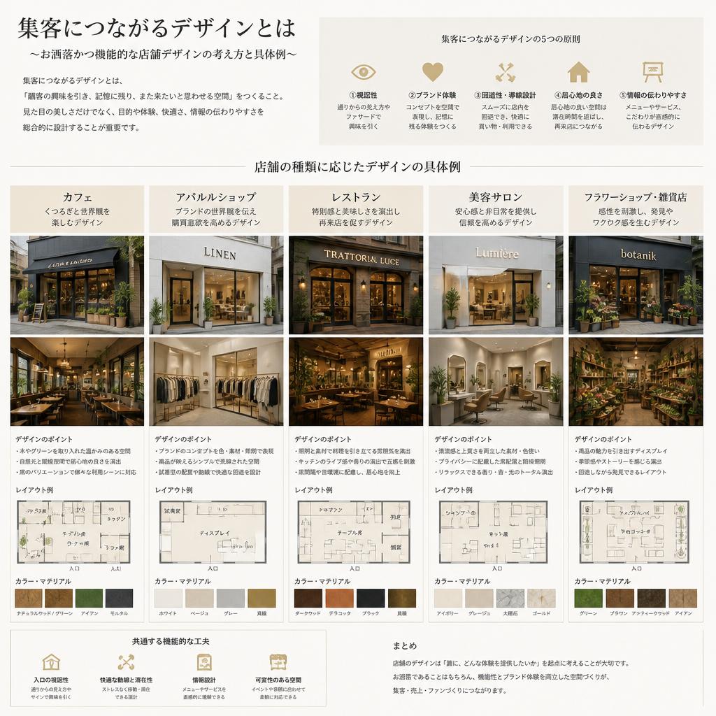 お洒落で機能的なデザイン提案
