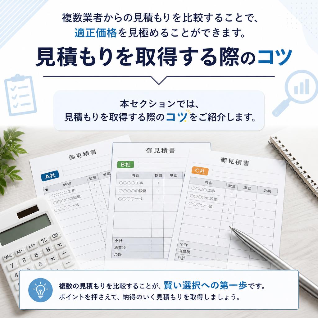 見積もり比較のポイント