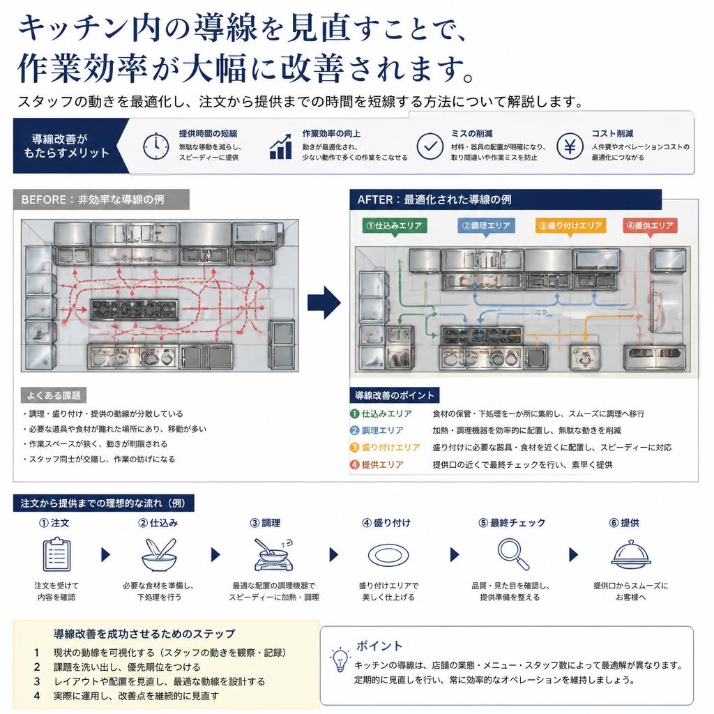 導線の最適化で生産効率をアップ！