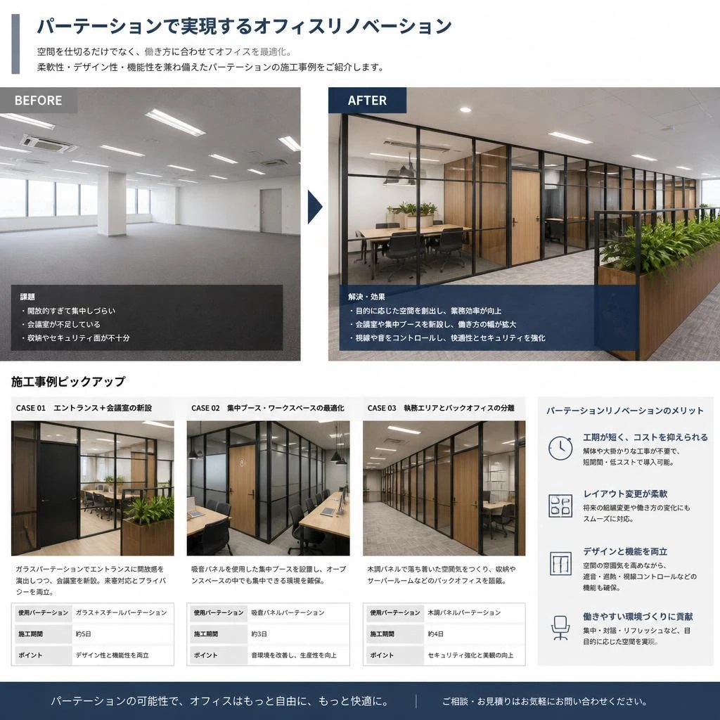 リノベーションで理想の空間に