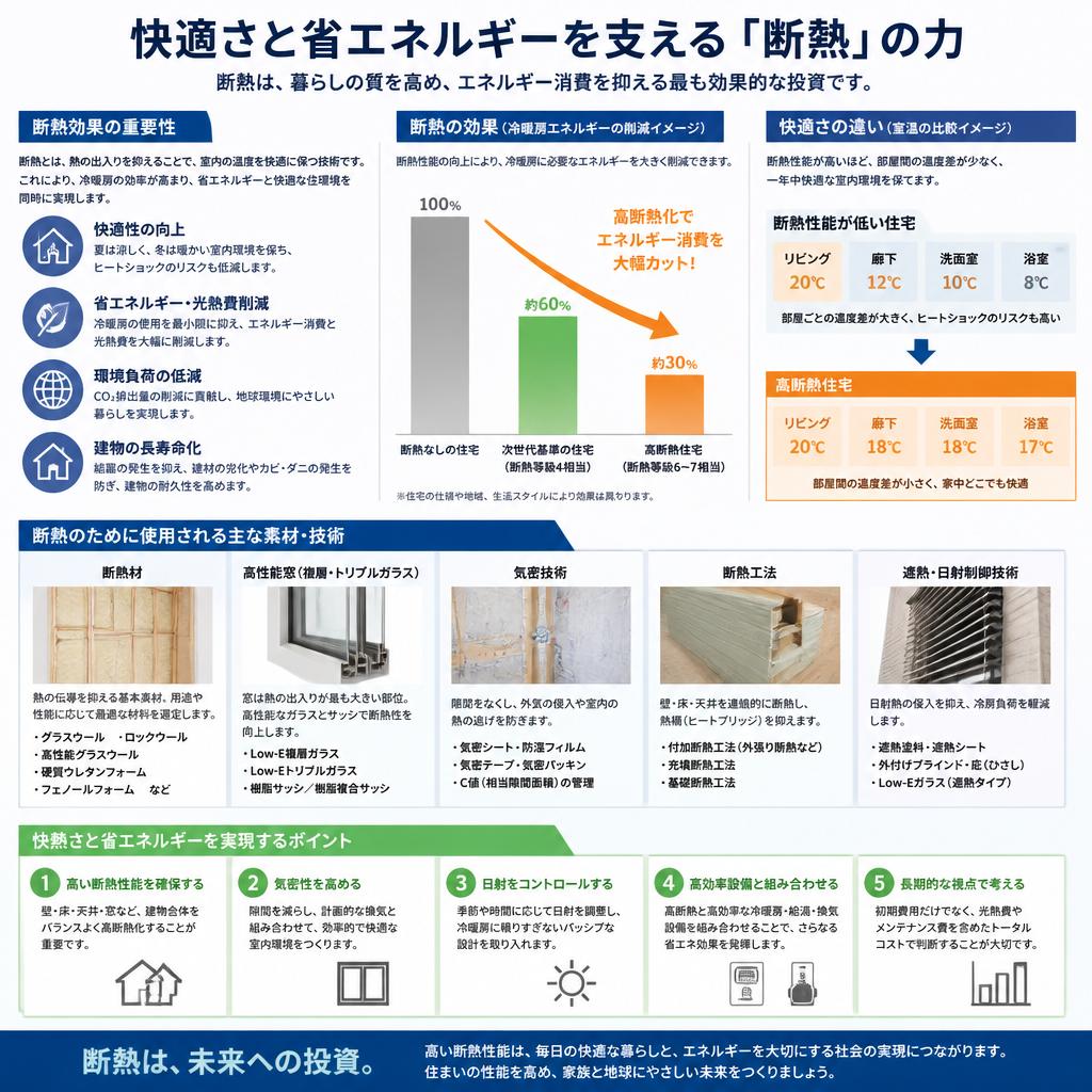 万全の断熱効果