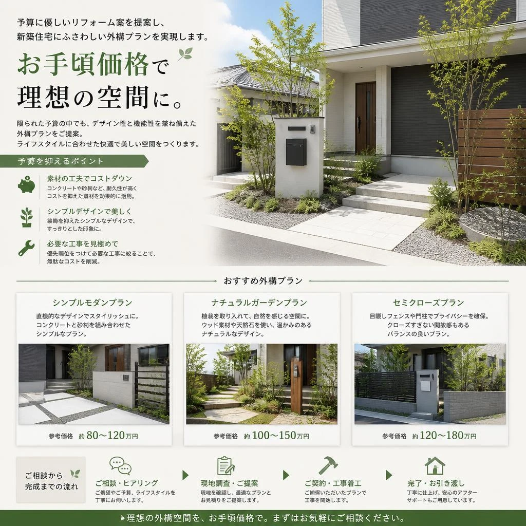 安いリフォームで夢を膨らませる