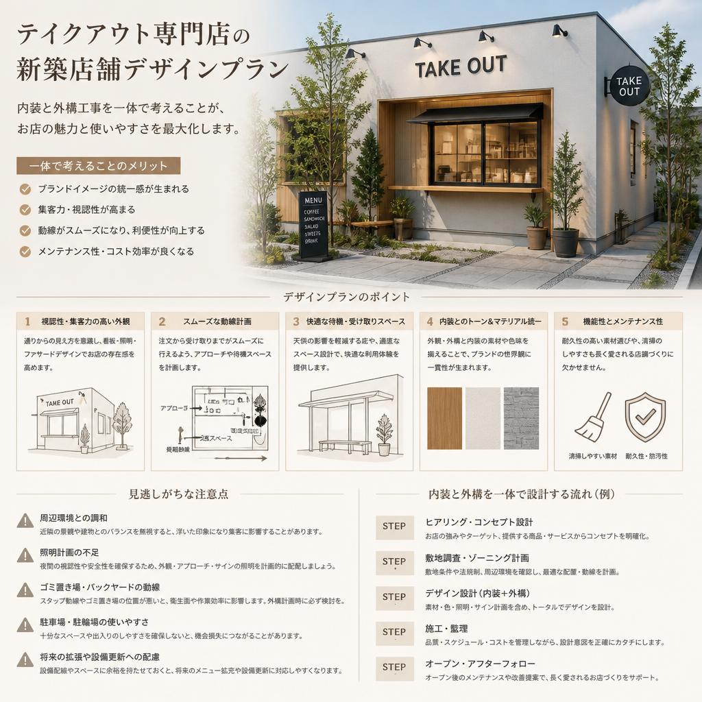 3. 新築店舗に最適なデザインプランの考え方