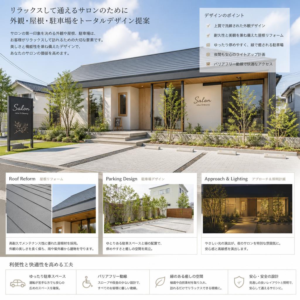 4. 屋根や駐車場のリフォームの重要性