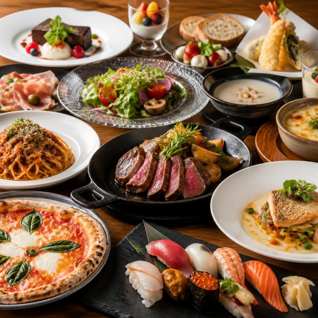 美味しい料理ラインナップ