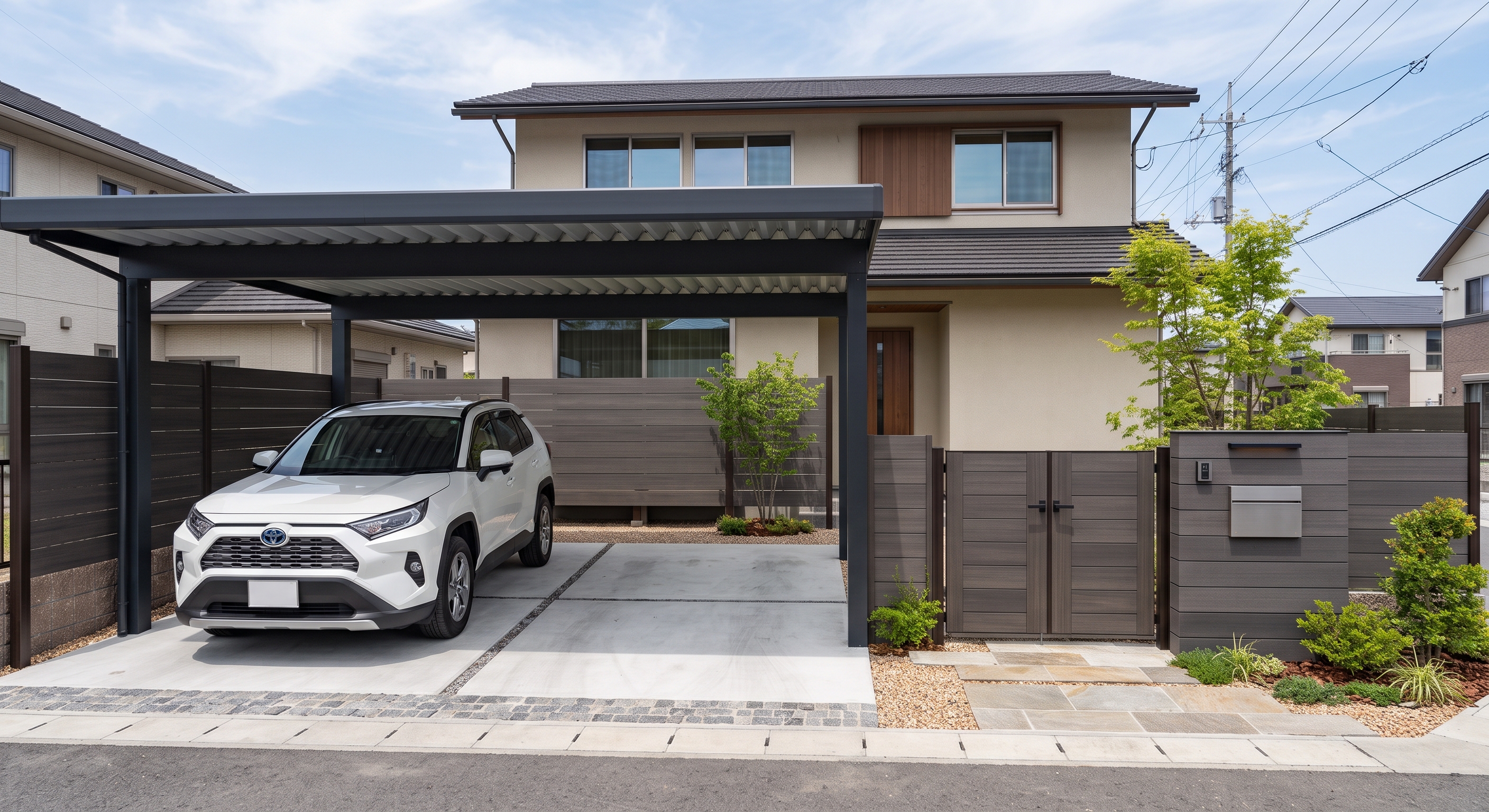 新築外構のトータルプランニングで、理想の住まいを実現します。