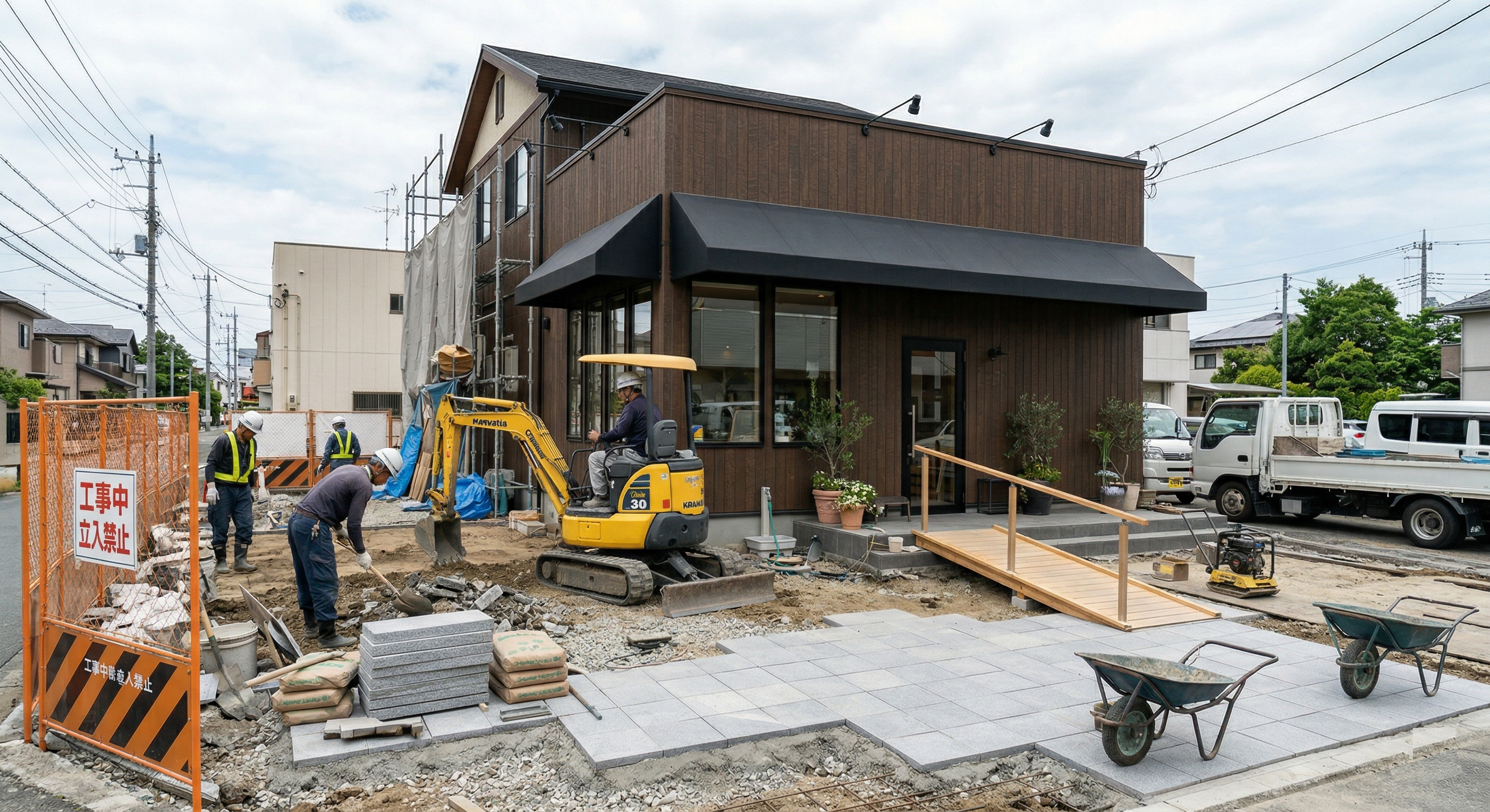 あなたの店舗を魅力的に変える！安心・安全な外構リフォームプラン