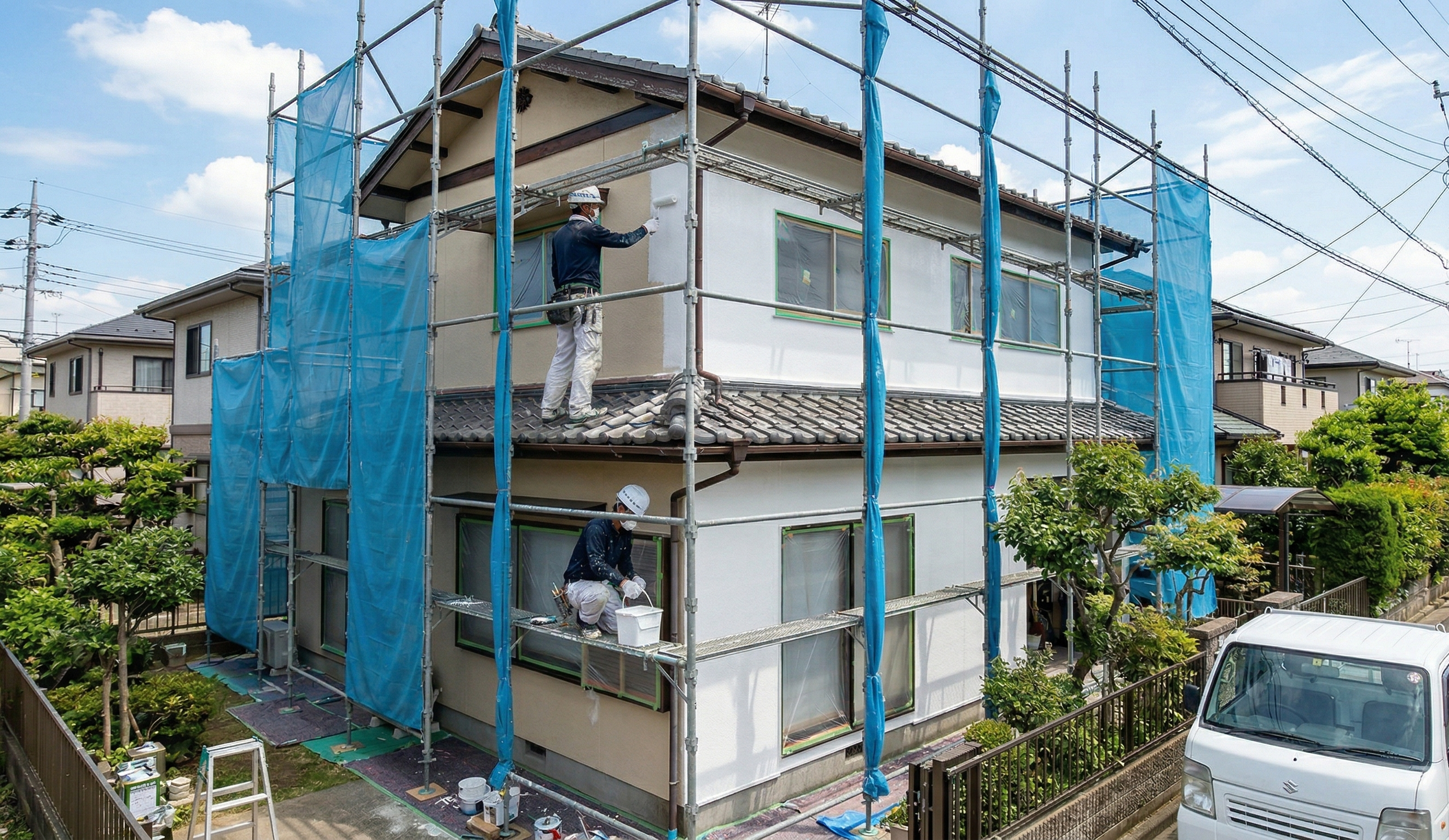 外壁塗装の耐用年数を知って、賢いリフォームを実現！