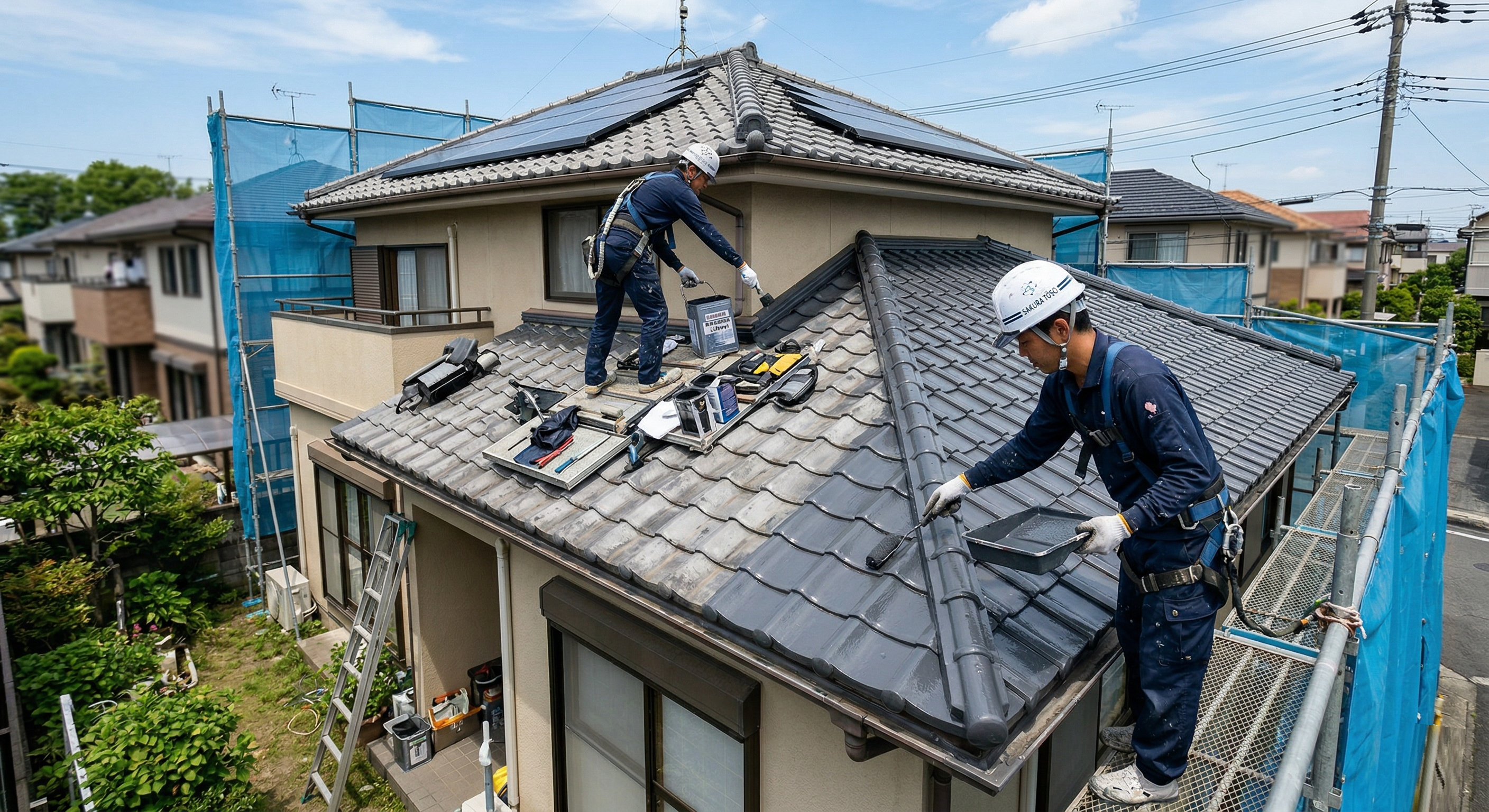 4. 屋根塗装で家の価値をアップ
