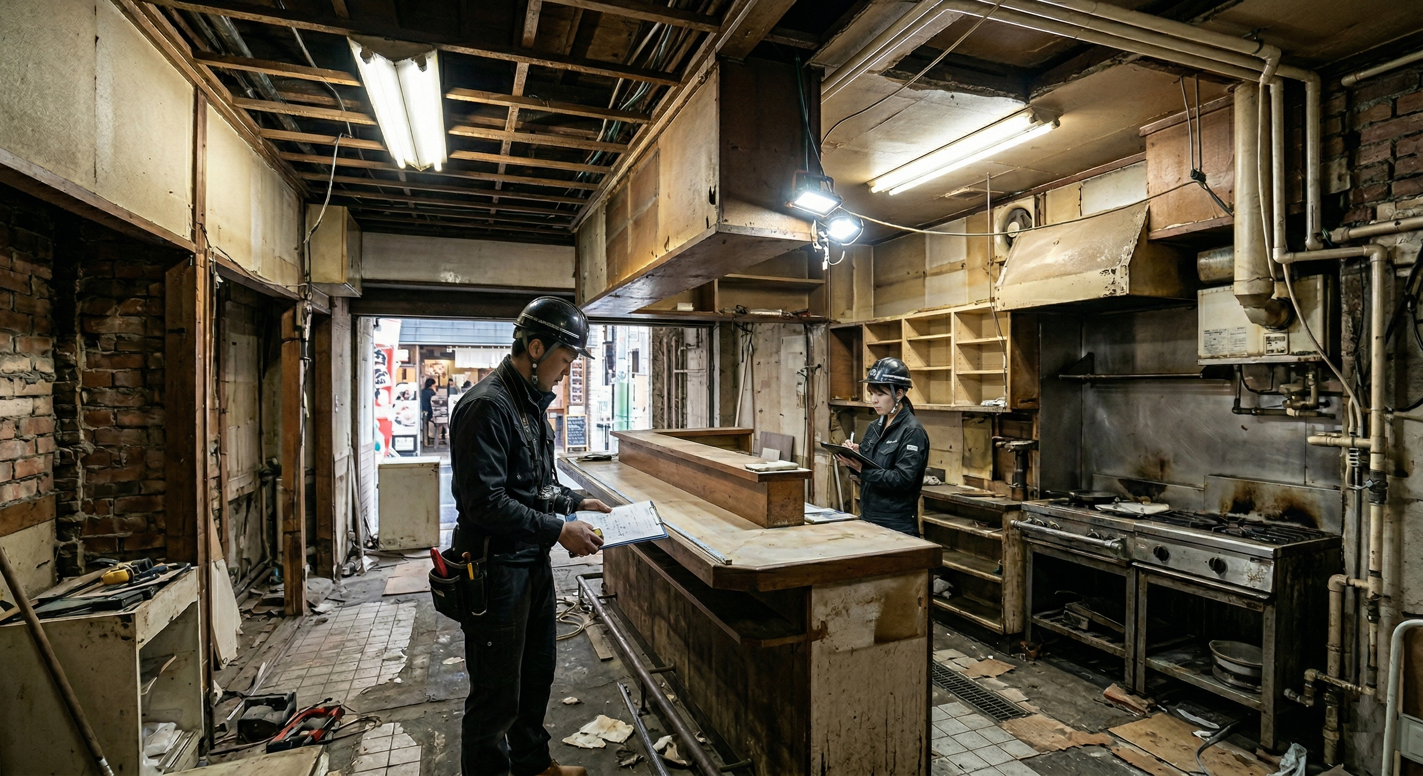 施工の流れ