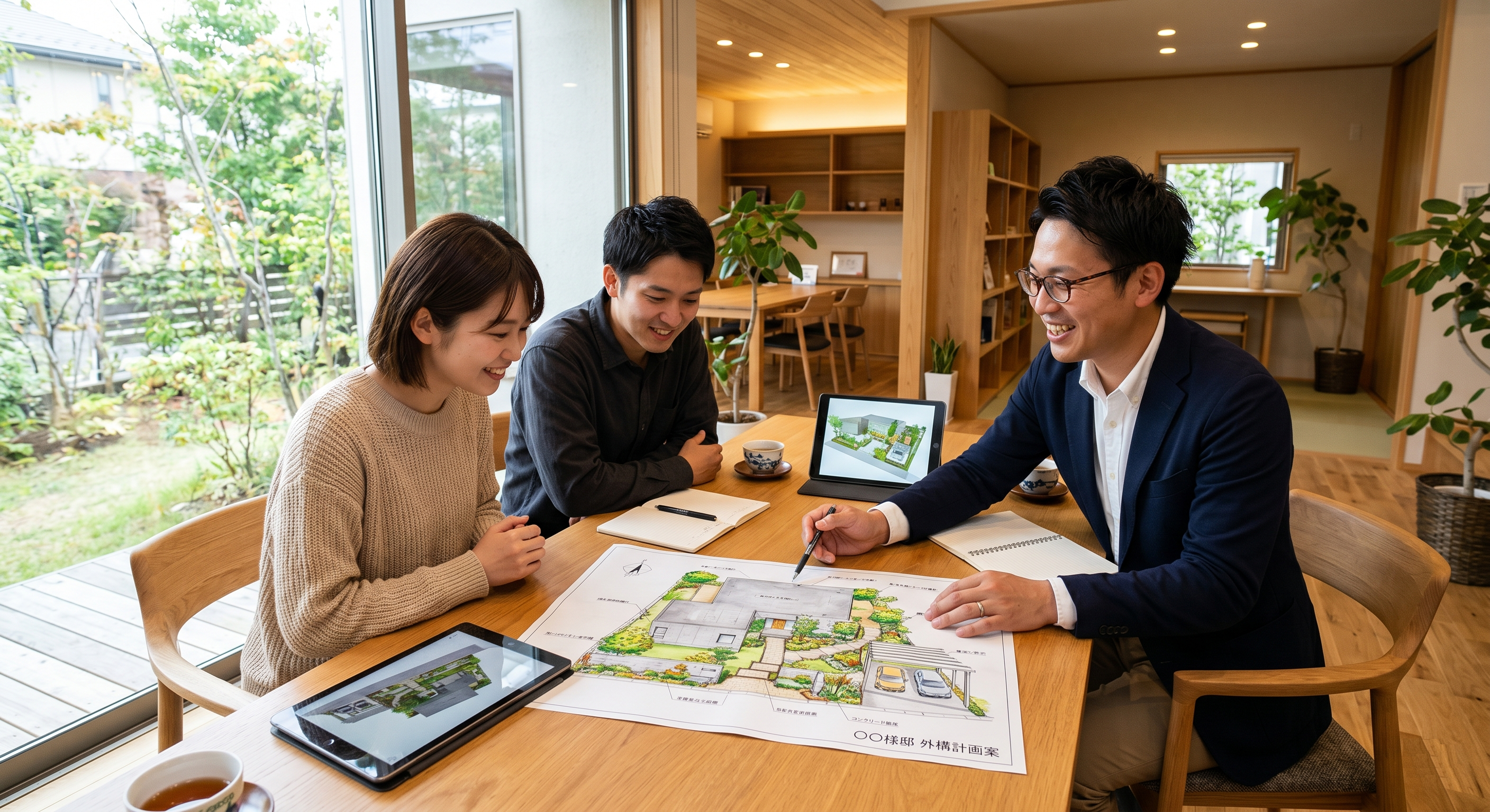 施工の流れとサポート体制