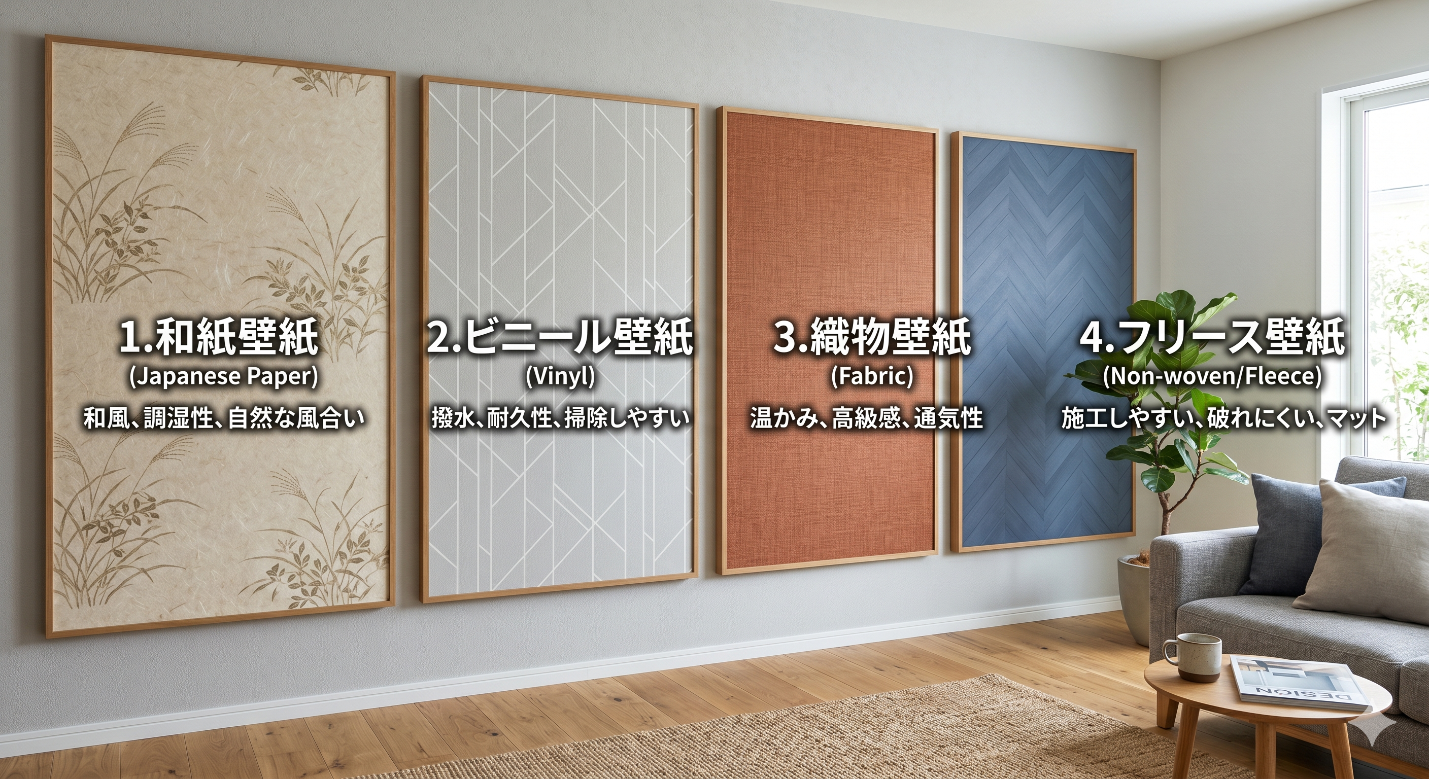 内装デザインでの快適性向上