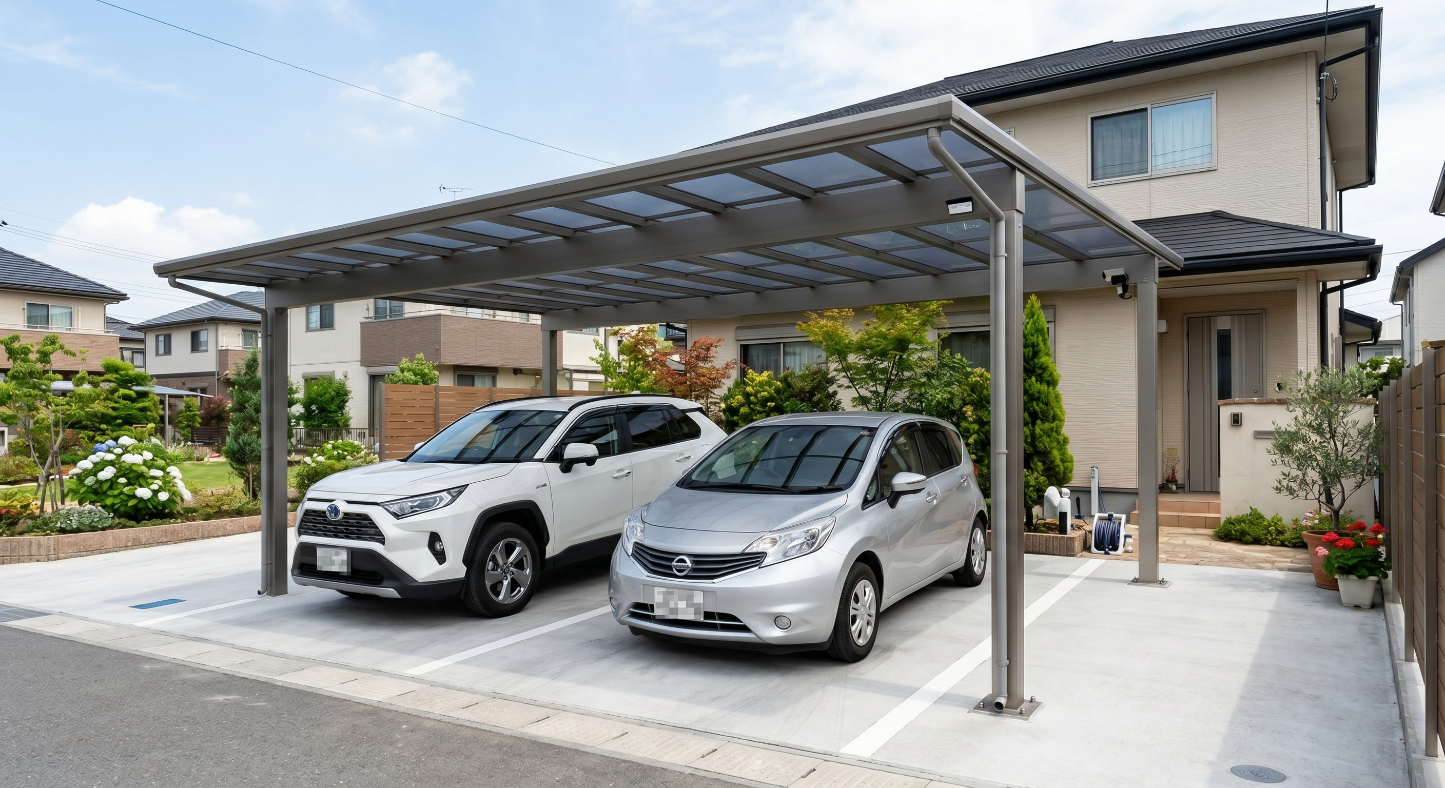 理想的な駐車場環境を手に入れる！カーポート設置費用のすべてがわかる