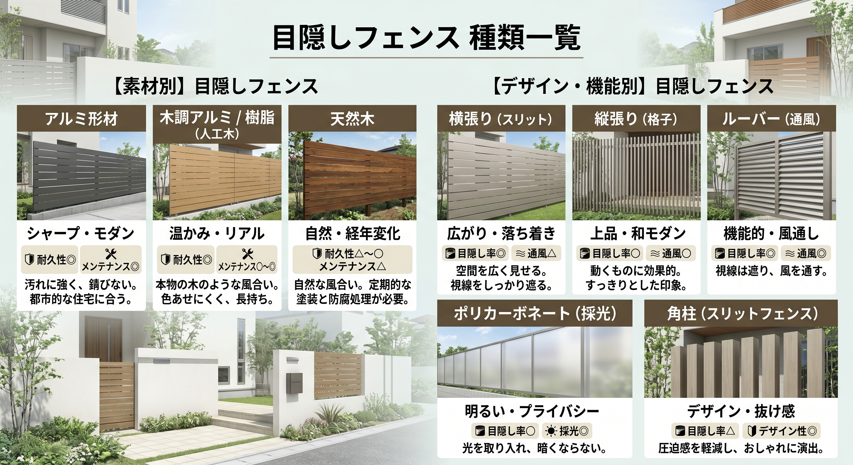 3. 目隠しフェンスの費用とは？