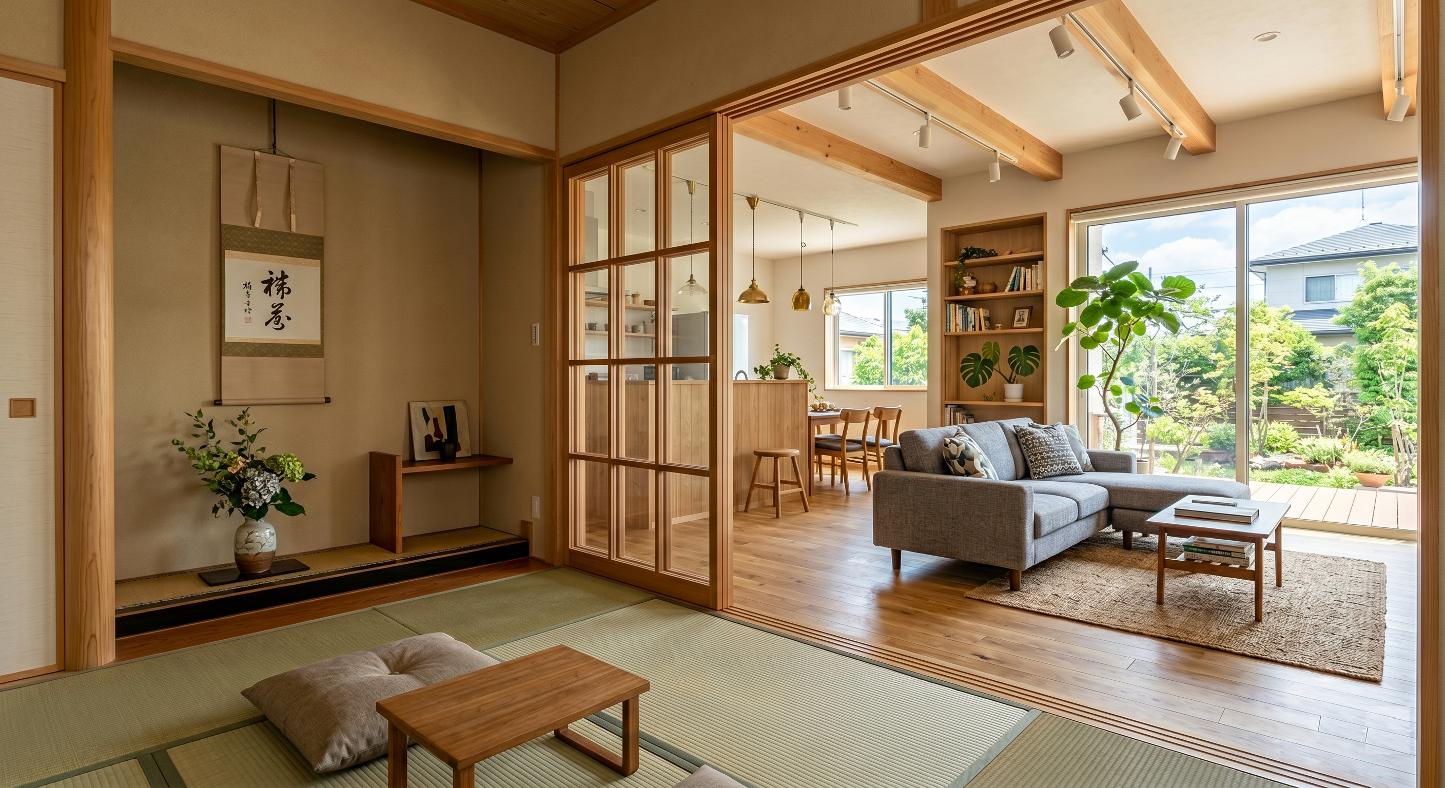 東海３県でおしゃれなリビングを実現！和室と洋室を生かしたリフォームプラン