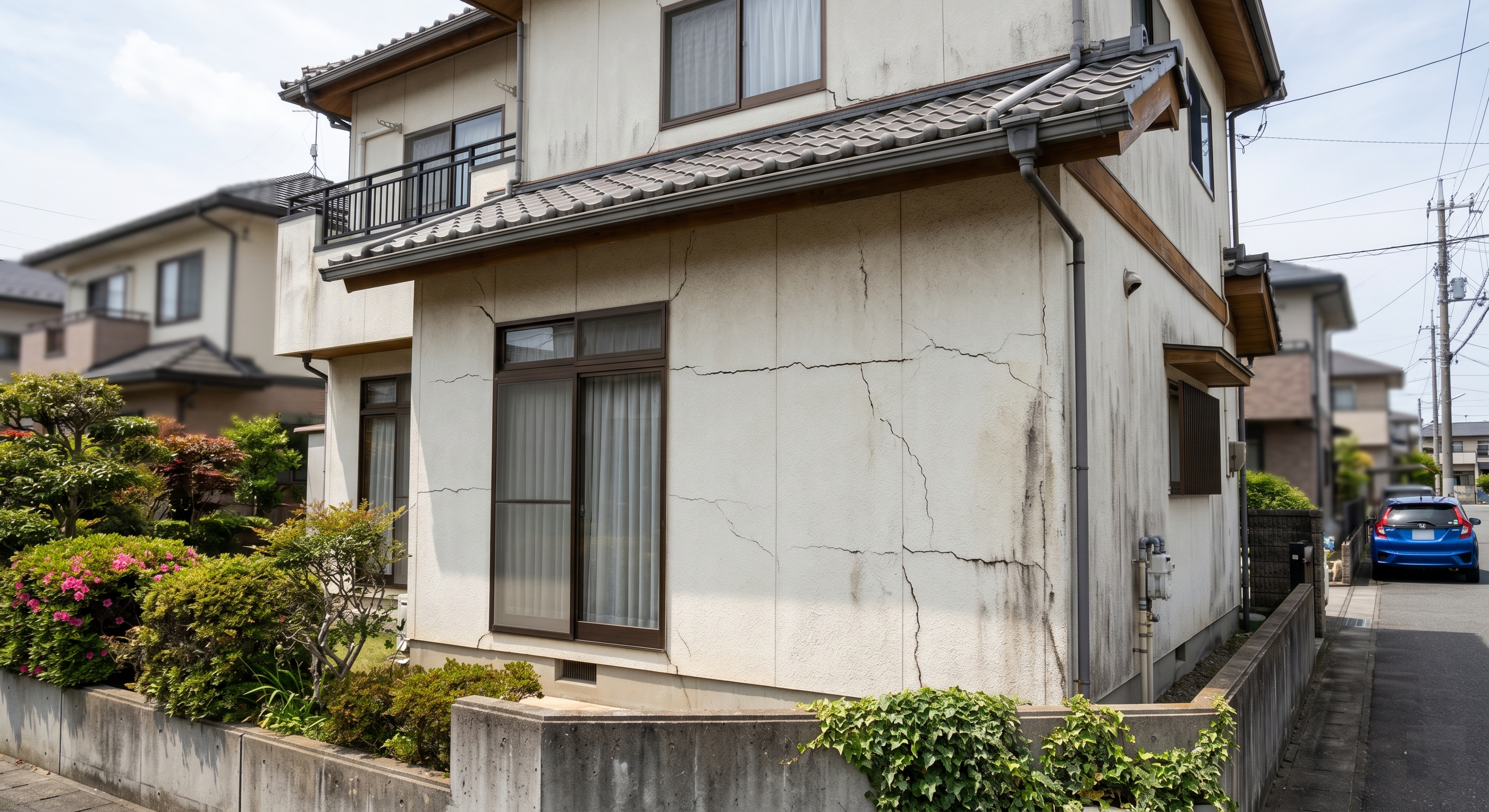 ひび割れ放置は厳禁！今すぐ外壁補修を！