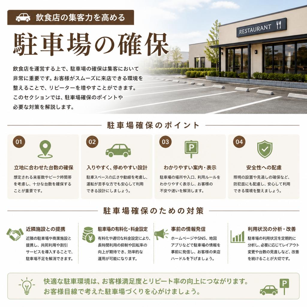 駐車場確保の重要性
