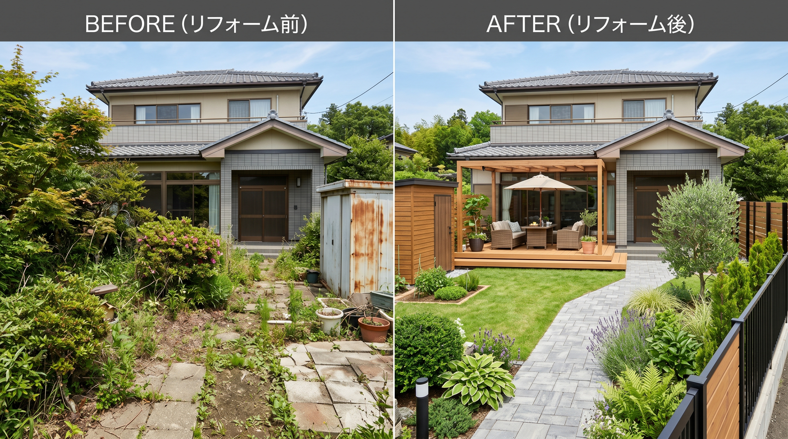 お客様の声と施工事例