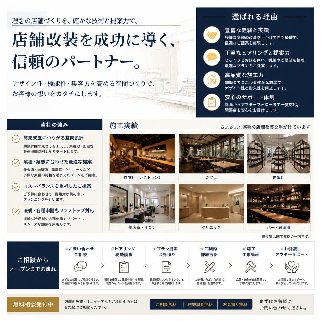 リフォーム会社選びのポイント