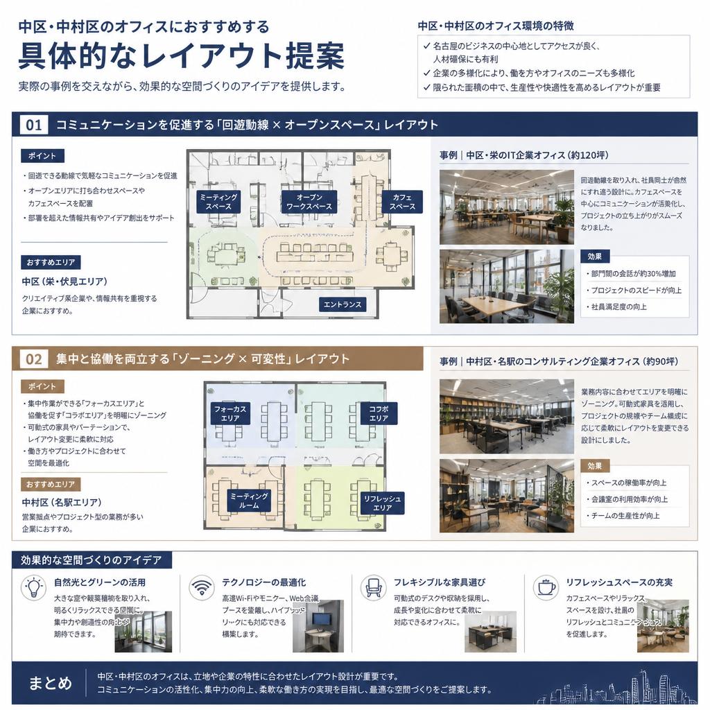 レイアウト提案:最適なコーディネート