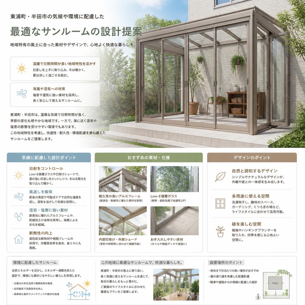 地域に合わせた設計が可能！