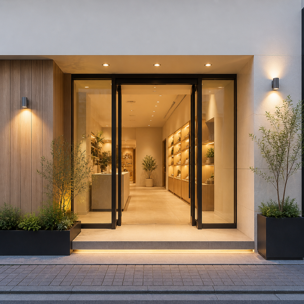 店舗の顔をリフレッシュ！東海市のエントランスリフォームで魅力UP