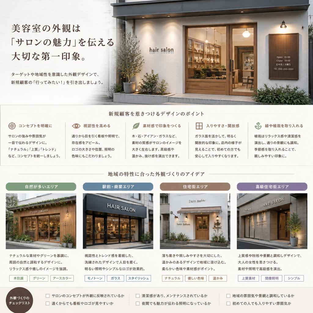 おしゃれな外観デザインのポイント