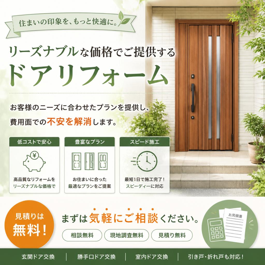 低予算でもできるリフォーム