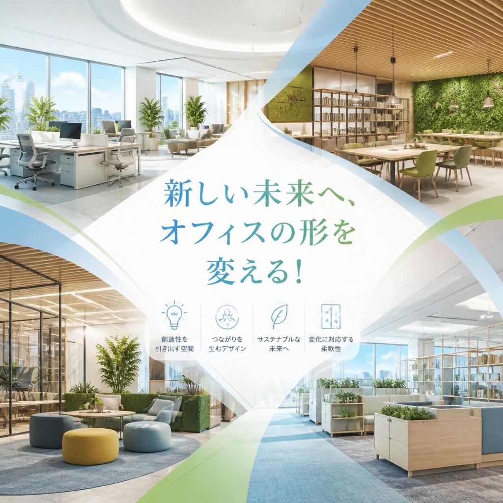 新しい未来へ、オフィスの形を変える！